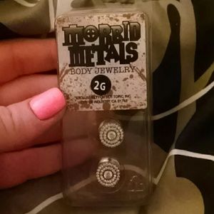 New Morbid Metals Bling Plugs 2g (6mm)