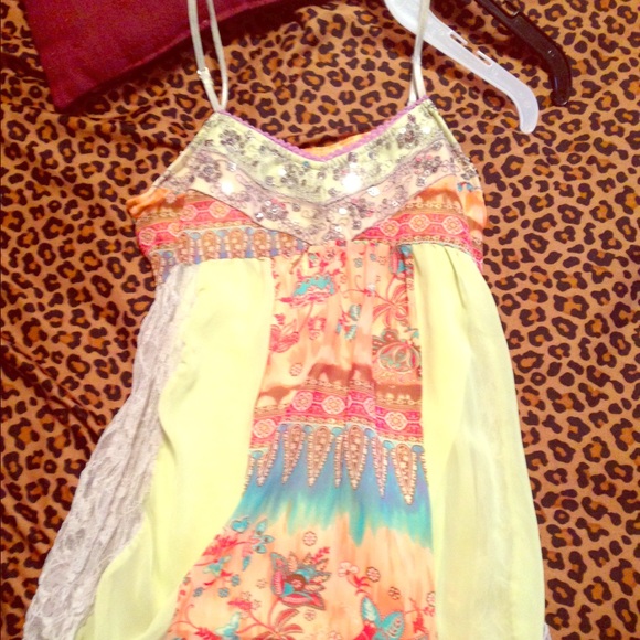 Colorful fun and sparkly shirt