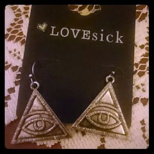 LOVEsick All-Seeing Eye Earrings