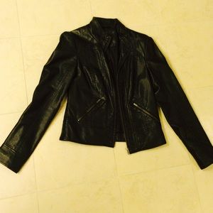 The Limited black moto jacket