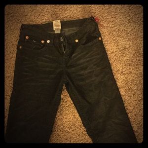 Boys Black True Religion Jeans