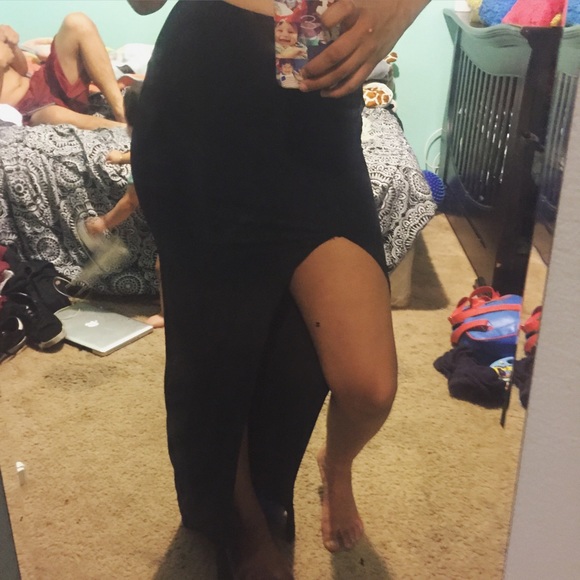 Super cute open maxi skirt