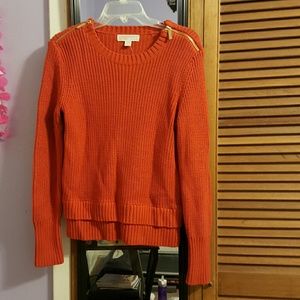 Orange Michael Kors Sweater
