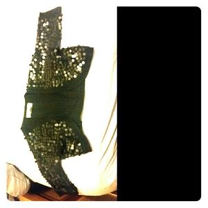 Black shaw for shoulders