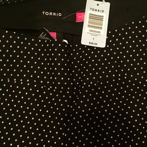 Torrid Polka Dot Pixie pants (3 pair)