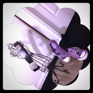 Brighton Leather Belt with Square Engraved Flowers