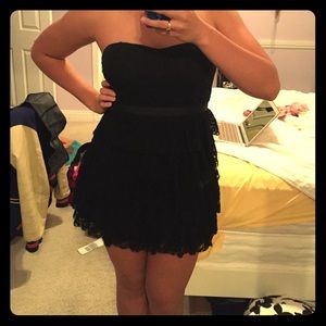 Black Lace Cocktail Dress
