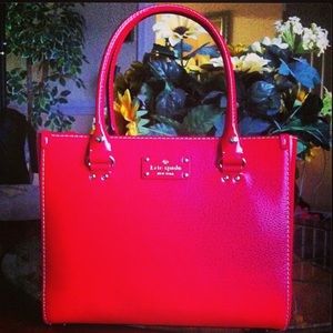 Kate Spade red box frame purse
