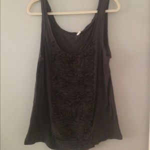 Ruffled tank top