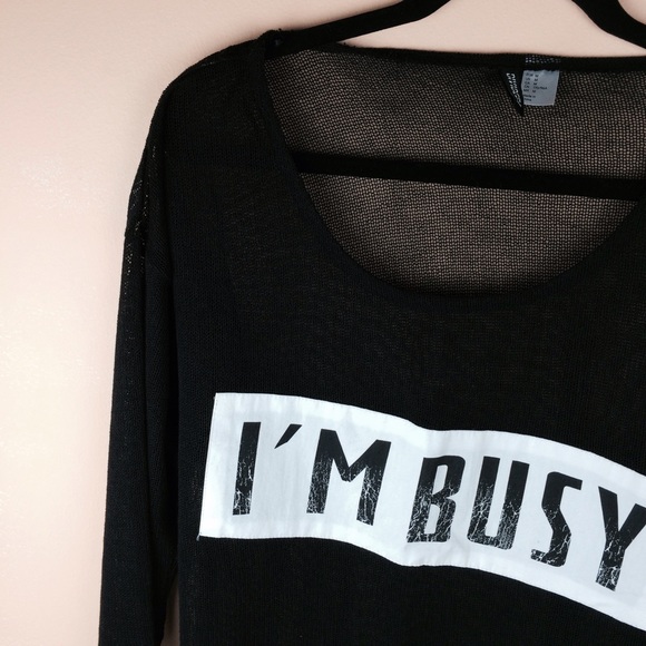 Tops - I'm Busy Shirt Tops - I'm Busy Shirt