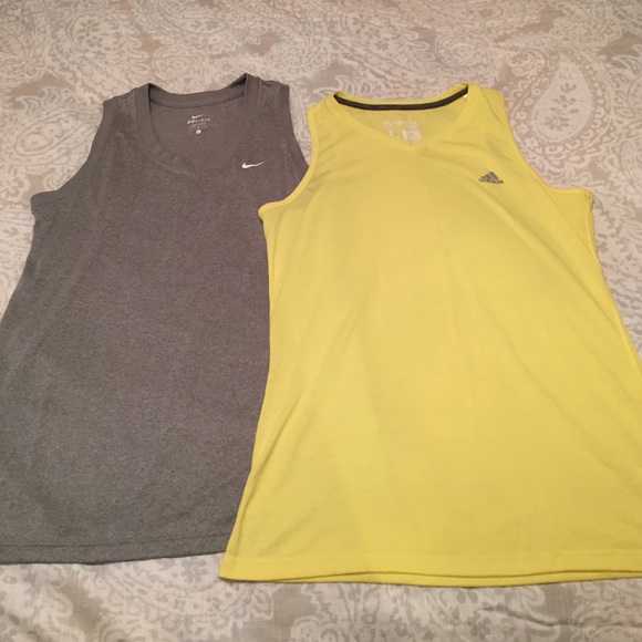 Nike and Adidas Workout Tanks!