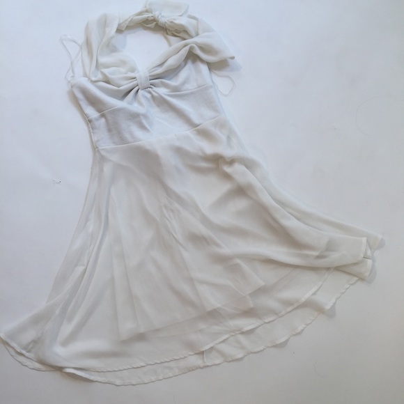 LA Hearts Chiffon Halter Dress - Picture 1 of 3
