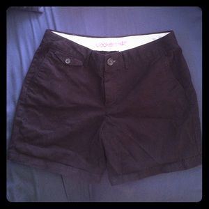 Dockers shorts in black women's size 8