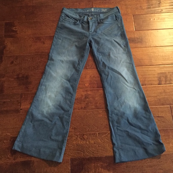 Seven for All Mankind low rise ginger jeans