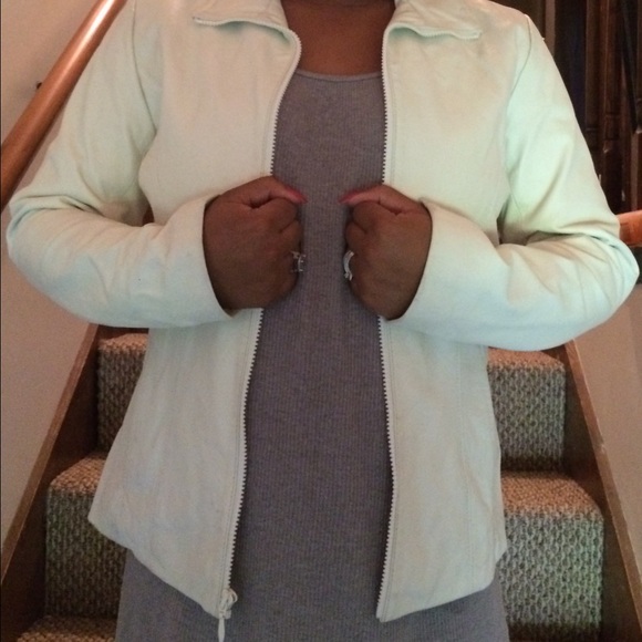 Wilsons White Leather jacket