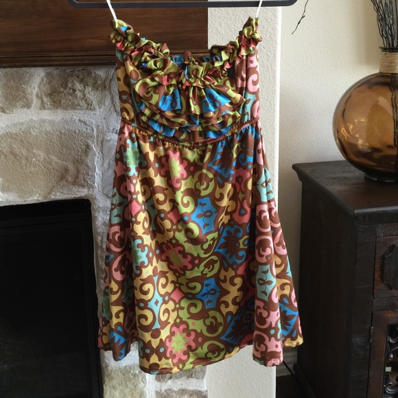 Strapless new with tags Judith March dress