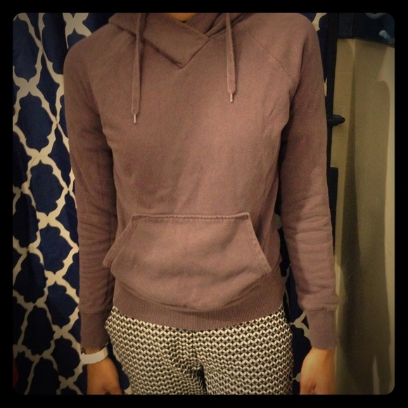 Purple hoodie
