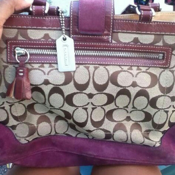 Athuentic coach purse