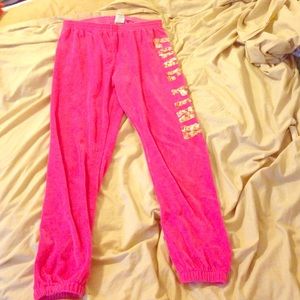 Victoria Secret PINK joggers.