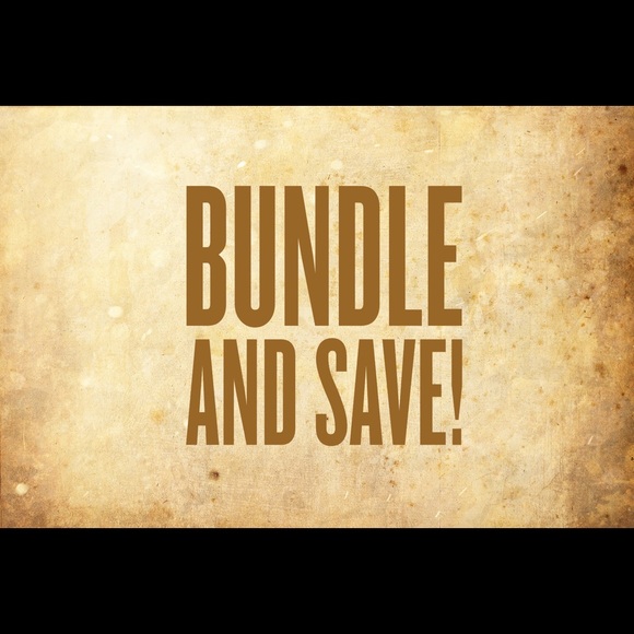 Bundle and Save!  Custom options available.  ❤️