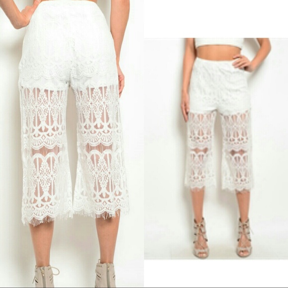 Lace Cullotes shorts