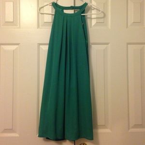 Francesca's Green Cocktail Dress