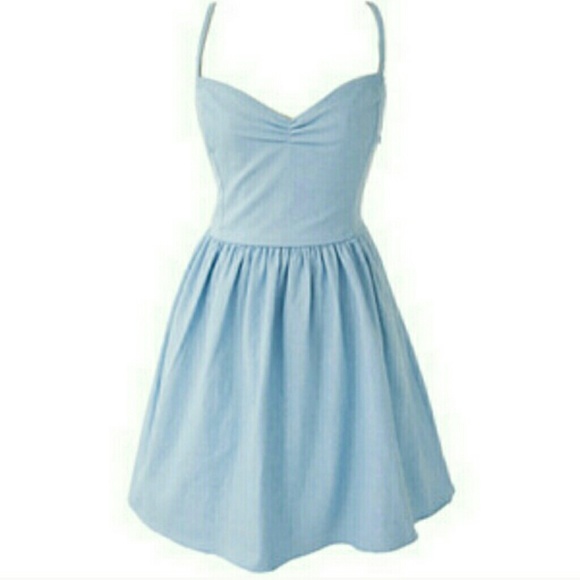 *SOLD* White Tie Back Dress - Picture 3 of 4