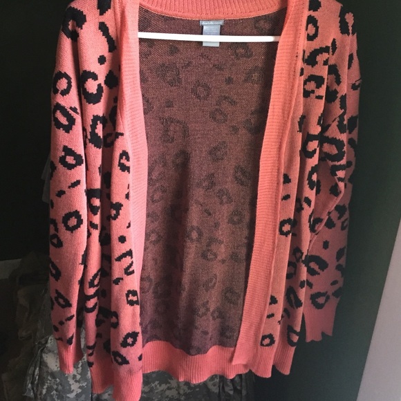 Cheetah cardigan