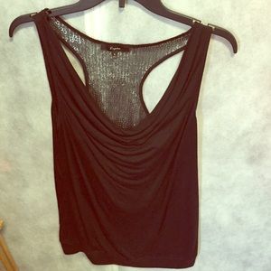 Express glitter top