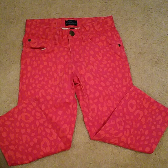 Childrens Place Pink Capris girls 6x/7