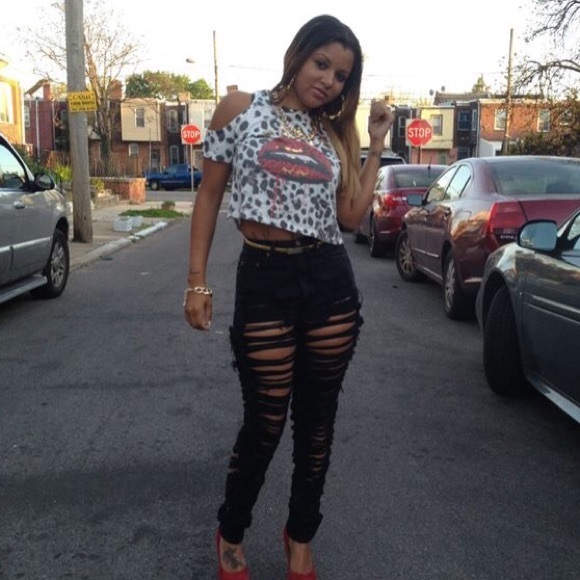 Boogasuga pantyhose jeans