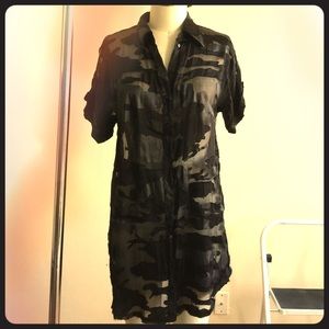 Diesel silk-blend dress size s
