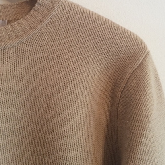 J. Crew Camel Classic Wool Pullover - Picture 2 of 4