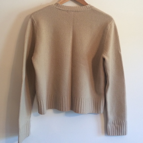 J. Crew Camel Classic Wool Pullover - Picture 3 of 4