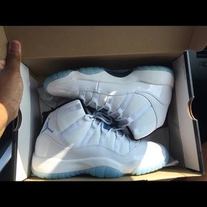 Retro Jordan 11s legend blues