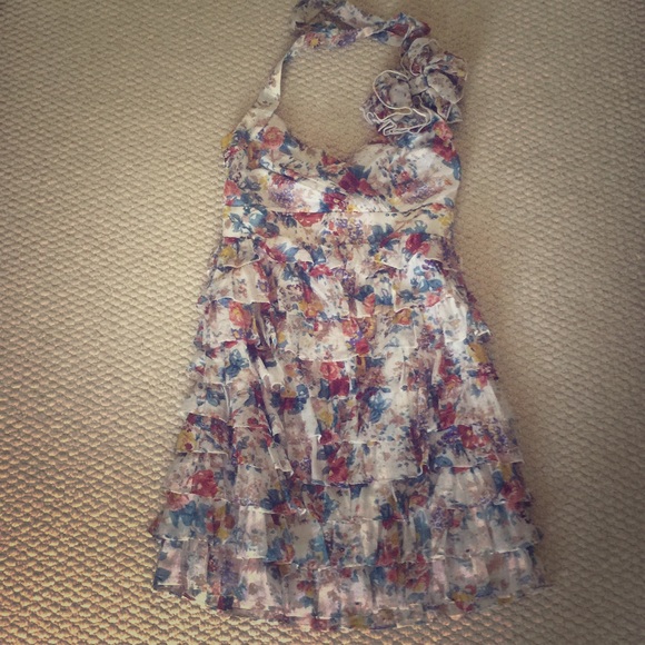 Formal floral dress