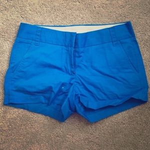 J crew 3" chino royal blue