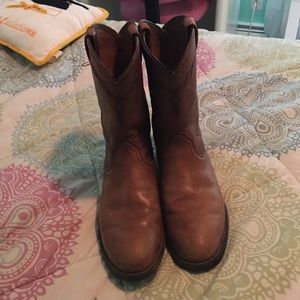 Leather Cowboy Boots