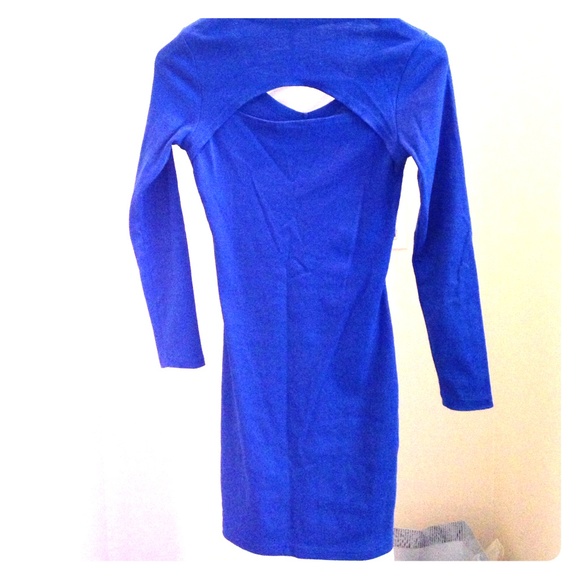 Blue dress