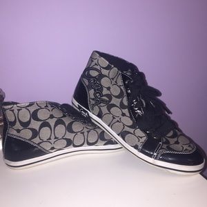Coach Hightop Sneakers!!