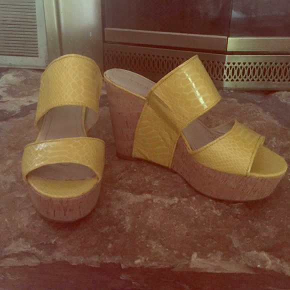 Yellow heels