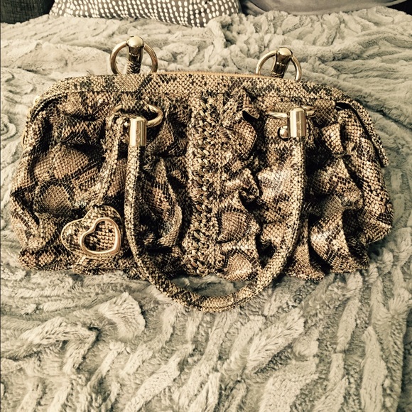 BeBe snake print shoulder bag