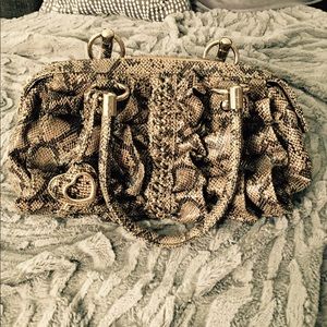 BeBe snake print shoulder bag