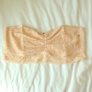 aerie Nude Lace Bralette