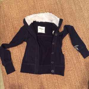 Navy Abercrombie Jacket