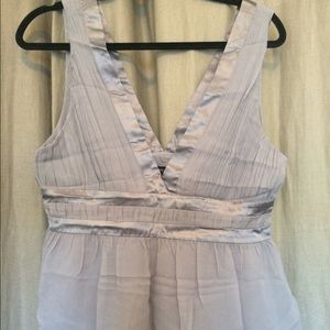 Deep V Chiffon Silk Arden B Top