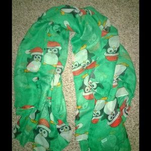 Christmas infinity scarf