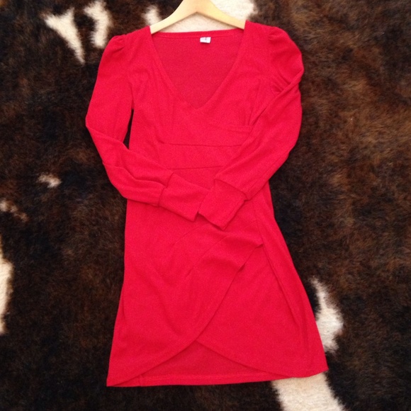 Red dress