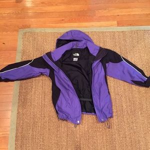Purple North Face Jacket