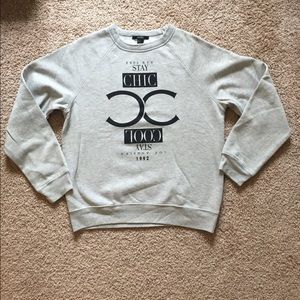 Grey Forever 21 sweater